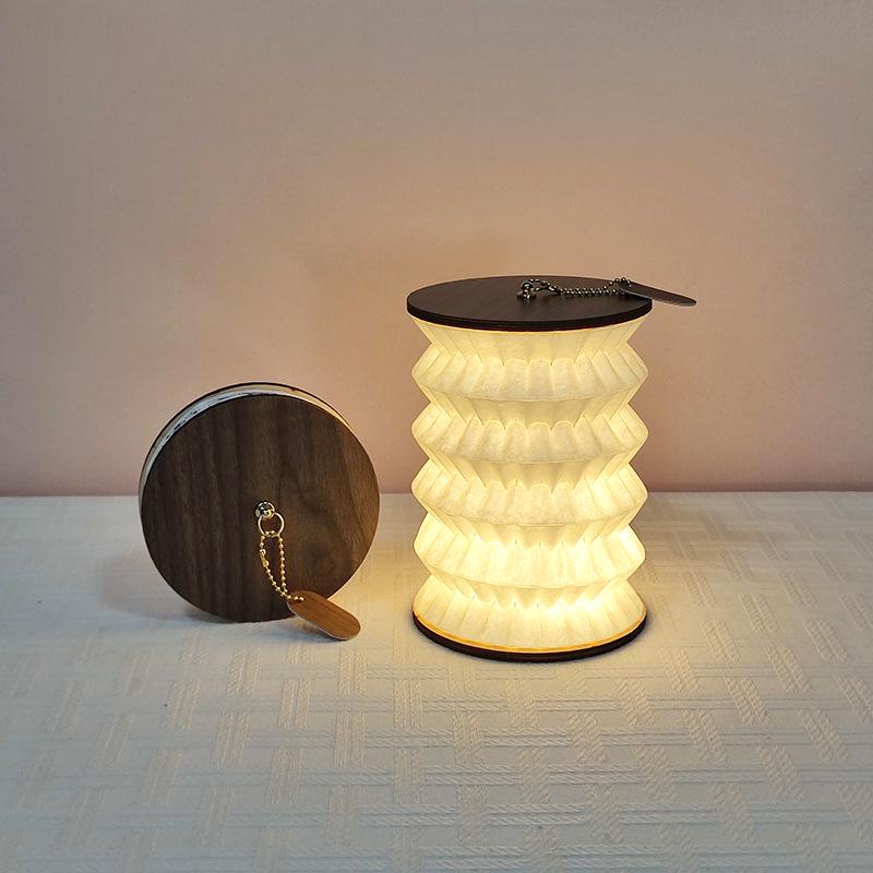 LED Folding Lantern Night Light: Creative Gift for Festivals