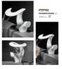 Brass Waterfall Style Single Hole Basin Faucet with Hot & Cold Option for Bathroom Countertop