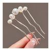 Nightclub Roller Comb Set of 2, Pearl Hair Comb, U-Shaped Hair Accessory, Hair Clip, Fashion, Formal Occasions, Parties, Everyday Wear, Secure Hold,