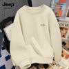 JEEP SPIRIT Men's Round Neck Pullover Sweatshirt