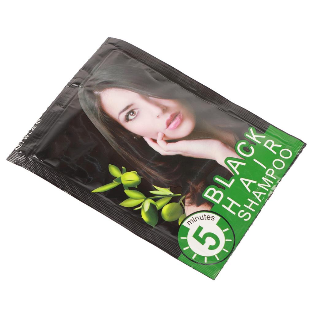 Sevich Natural Black Hair Shampoo White Hair Removal Dye Hair Coloring Shampoo10Pcs Box