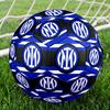Inter. Italy-1 Pallone da Calcetto Indoor Colorato Per Tutte le Età Cucito a Macchina PVC Pronto per la Competizione Resistente Alta Rimbalzabilità MISURA 5 Pallone da Calcio.