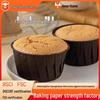 Large 5039 Food-Grade Muffin & Cake Paper Cups, Easy-Release, Heat-Resistant, Rolled-Edge