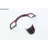 For Hyundai Sonata 11th 2024 2025 Car Steering Wheel Frame Button Panel Decoration Cover Trim Carbon Fiber Accessories Interior