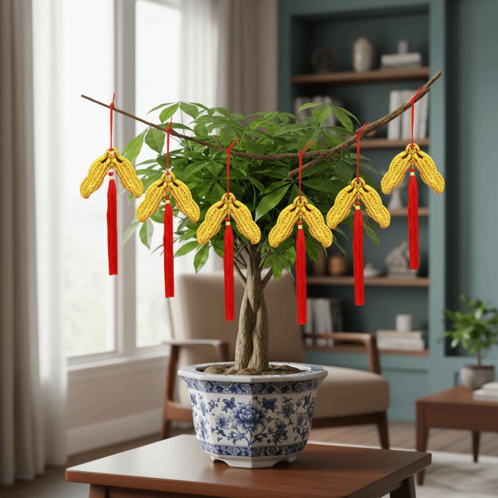 Bonsai Pendants Lunar New Year Decoration Lantern Pendant Chinese Cultural Ornaments Trees Decor