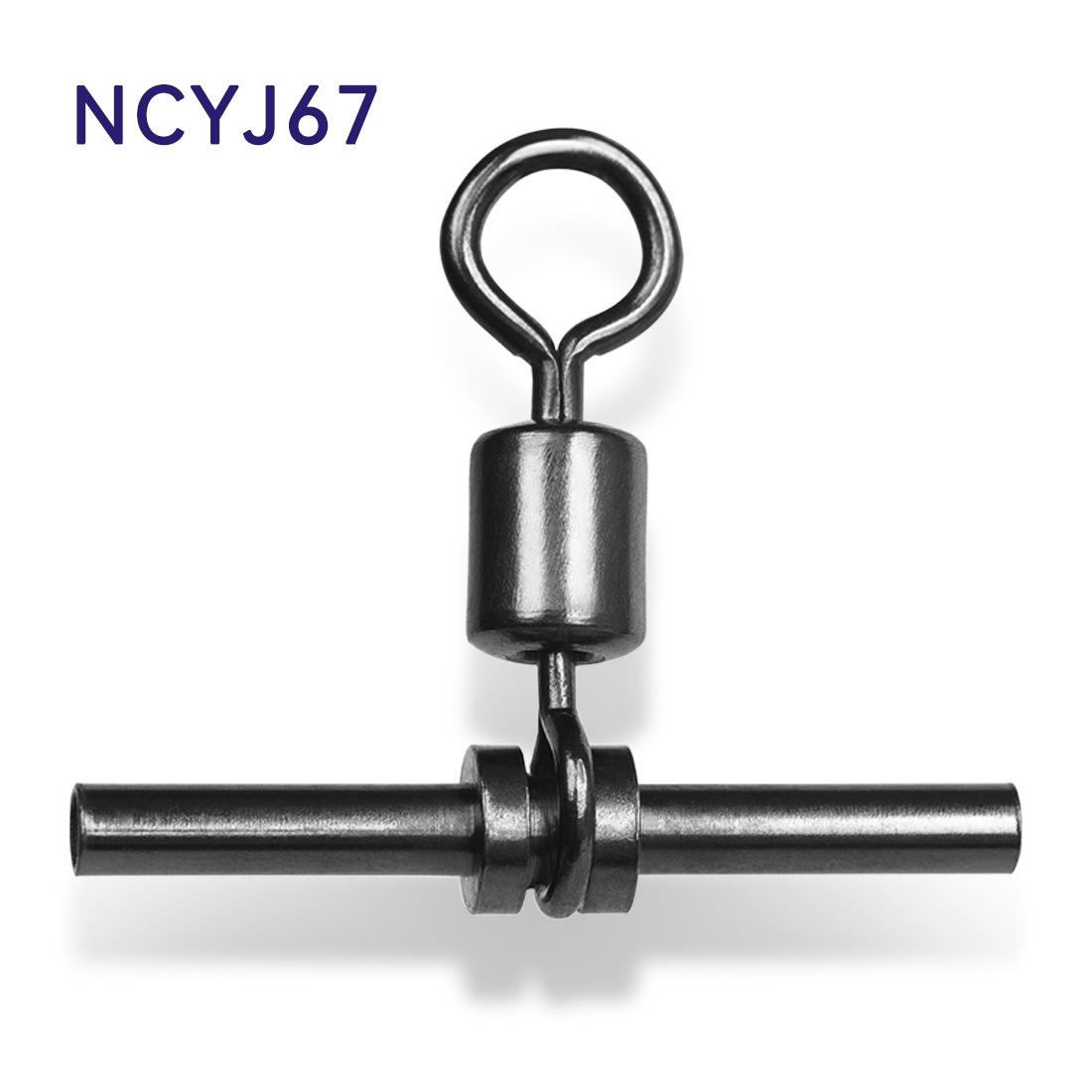 

Медная трубка разрезное кольцо вертлюг крючок оснастка - Т-образный 3-сторонний соединитель рыболовный аксессуар 12# Length 8.1mm [1 piece]