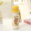 Internet Celebrity Cute Capybara Print 111 Stainless Steel Thermos Cup with Tea Leak Pouring Cup Student Portable Direct Drinking Cup