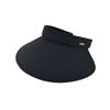 Women'S Summer New Sunscreen Hat, Beige Hat With Headband, Large Brim, Open-Top Sunshade Hat
