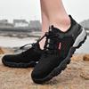 Summer Men's Large Size Outdoor Mesh Shoes Breathable Hiking Shoes