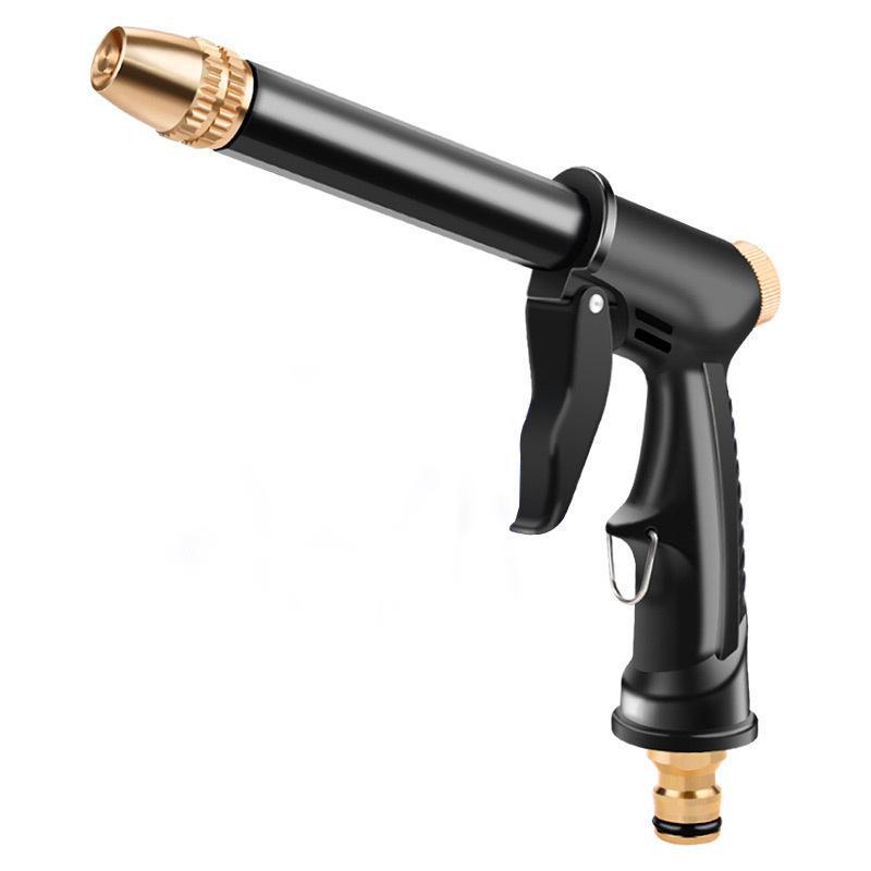 High-Pressure Car Wash Water Gun with Telescopic Hose & Foam Sprayer for Garden Watering