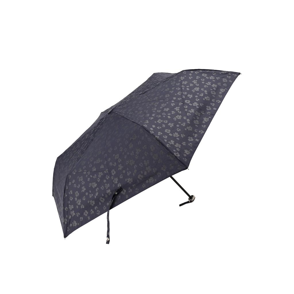 Afternoon Tea Living Folding Umbrella Leopard Navy HT74, Print,