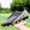 Football Shoes Men's Autumn High Top Long Shattered Nails Student Children Boys Professional Training Amazon Football Shoes