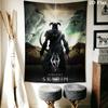 The Elder Scrolls Wall Hanging Printed Fabric Blanket Decorative Tapestries for Bedroom Living Room Home Decor