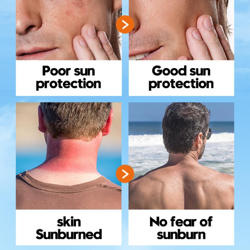 Men's Sunscreen SADOER Whitening Sunscreen UV Refreshing Sunscreen