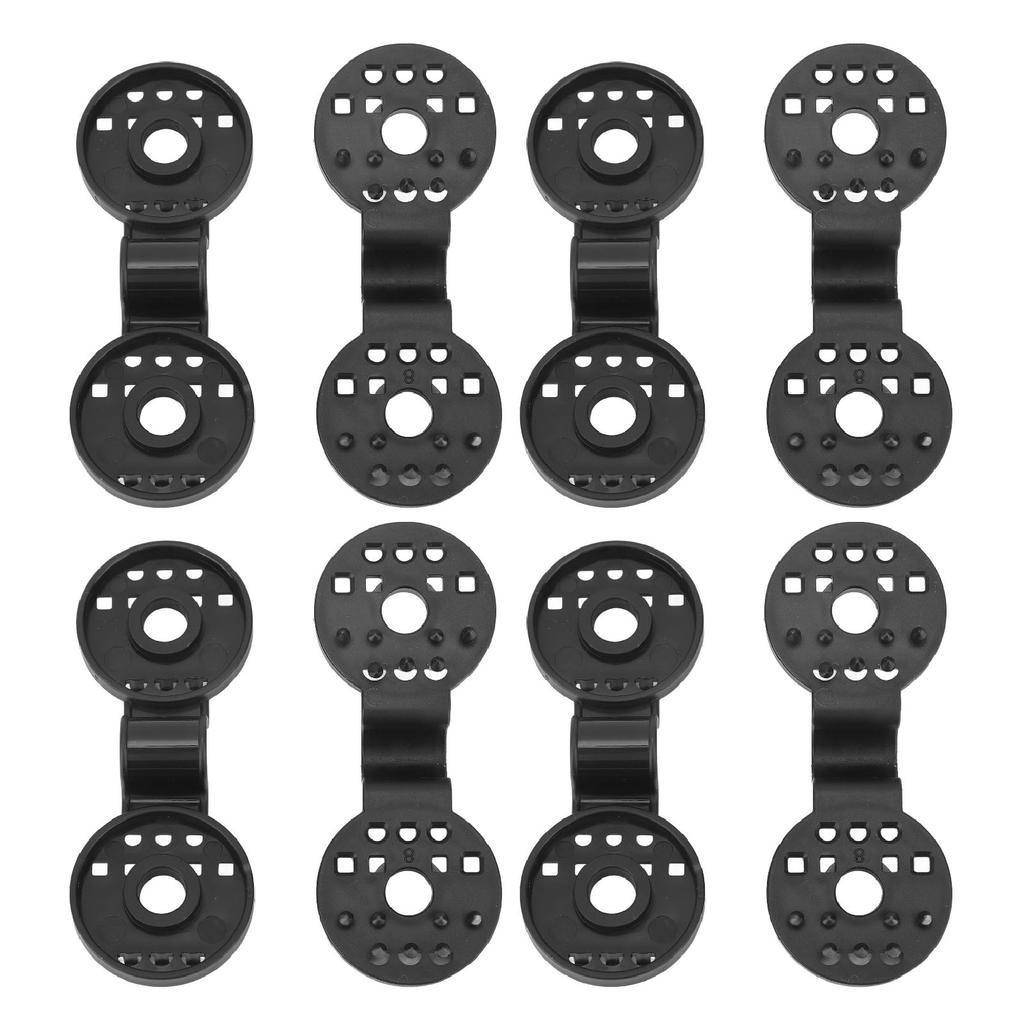 20 Pcs Shade Cloth Lock Grip PP Net Fence Fabric Fixing Clamp for Insect Garden Agricultural Nets