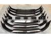Carbon Fiber Sport Front Lip for 14-21 Mercedes-Benz C-Class W205 Pre-Facelift, Brabus Style Double Layer