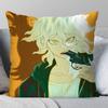 Nagito Komaeda Anime DDanganronpa Pillow Case Fashion Square Pillowcase Bedroom Sofa Room Ins Decoration Leisure