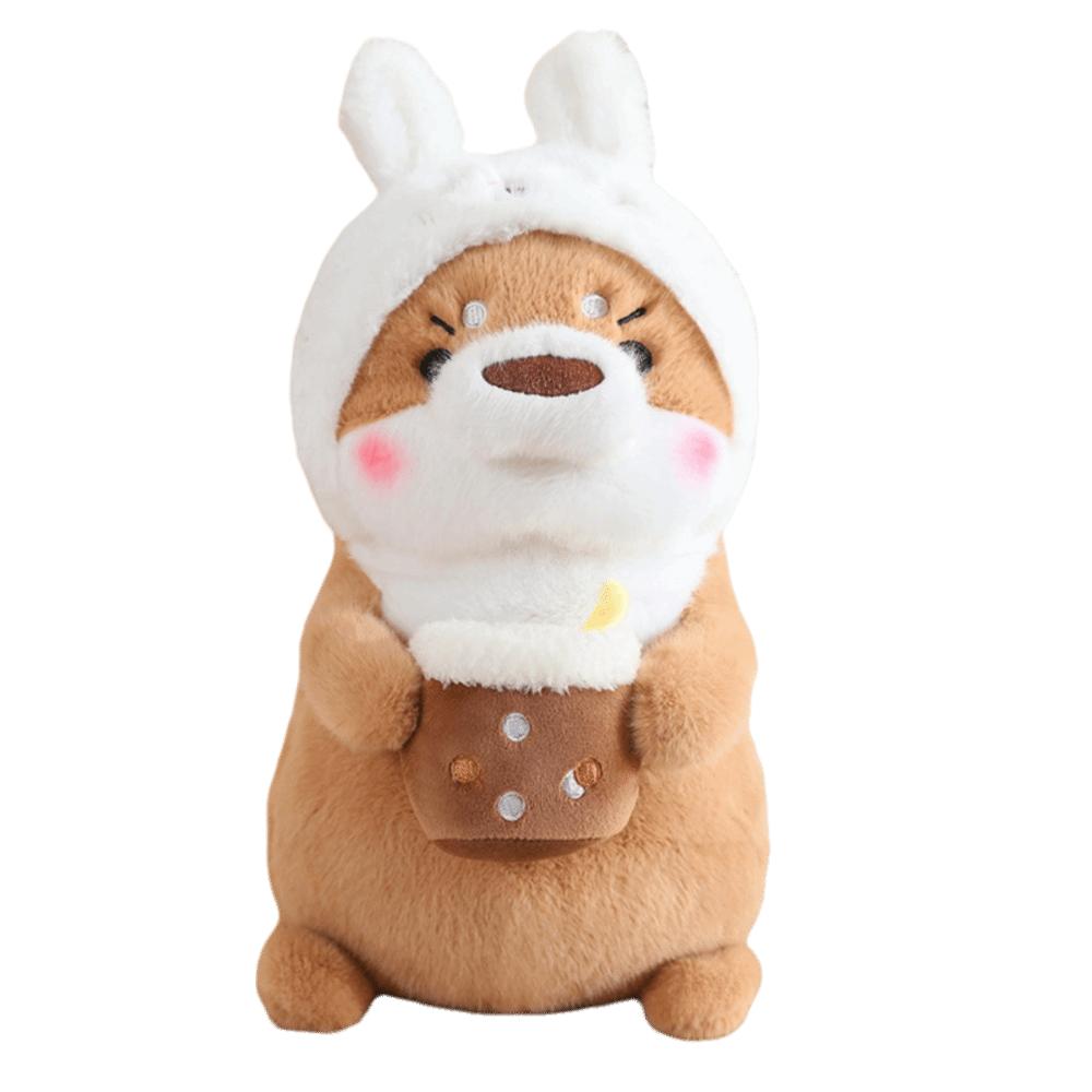 Lovely Design Fruit Otter Doll Soft Material Cartoon Animal Toy Otter Plush Toy  Kids Room