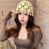 Flower Crochet Hollow Knitted Hat Sweet Ethnic Style Hat Fashion Knit Beanies  Outdoor
