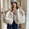Zaino scolastico zaino floreale giapponese zaino studente femmina di nicchia leggero stile ins zaino scolastico in pizzo zaino ragazza scuola media alla moda