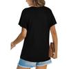 European & American Women's Solid Color Twist Short Sleeve Round Neck T-Shirt