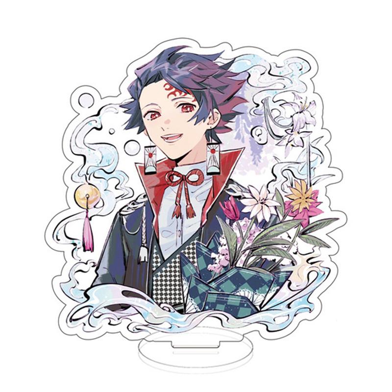15CM stůl Model Stůl Talíř Akční Animace Dekorace Móda Anime Přemožitel démonů Kimetsu Žádné figurky Yaiba Akryl