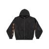 Balenciaga Heavy Metal Outerwear Zip Up Oversized Hoodie 744444TOVD91055