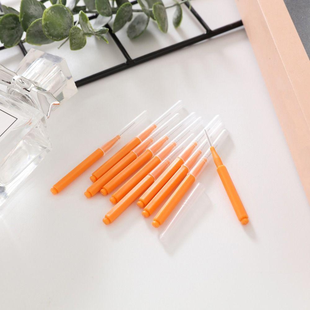 30Pcs Soft Micro Interdental Brushes Disposable Teeth Cleaning Tools Oral Hygiene Tool