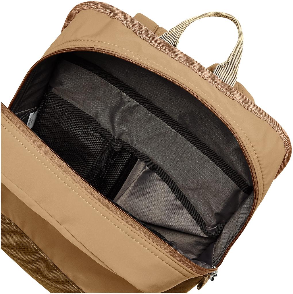 Square Backpack A4 Lightweight Water Repellent Mirror GTM0431 Beige [Anello Grande]