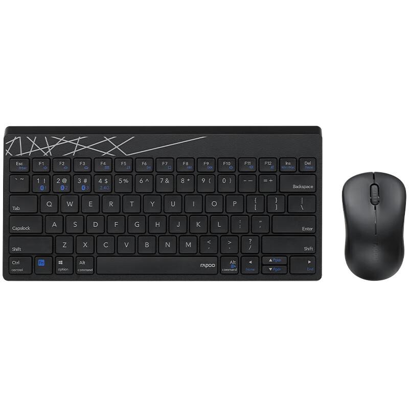 

Rapoo 8000GT Wireless Bluetooth Keyboard & Mouse Combo