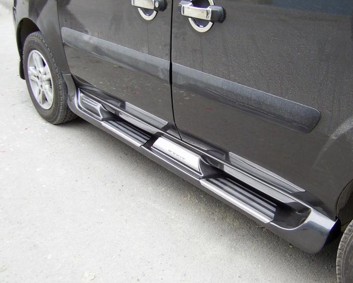 

Side steps Sorento type (for painting) for Fiat Doblo I 2005-2010