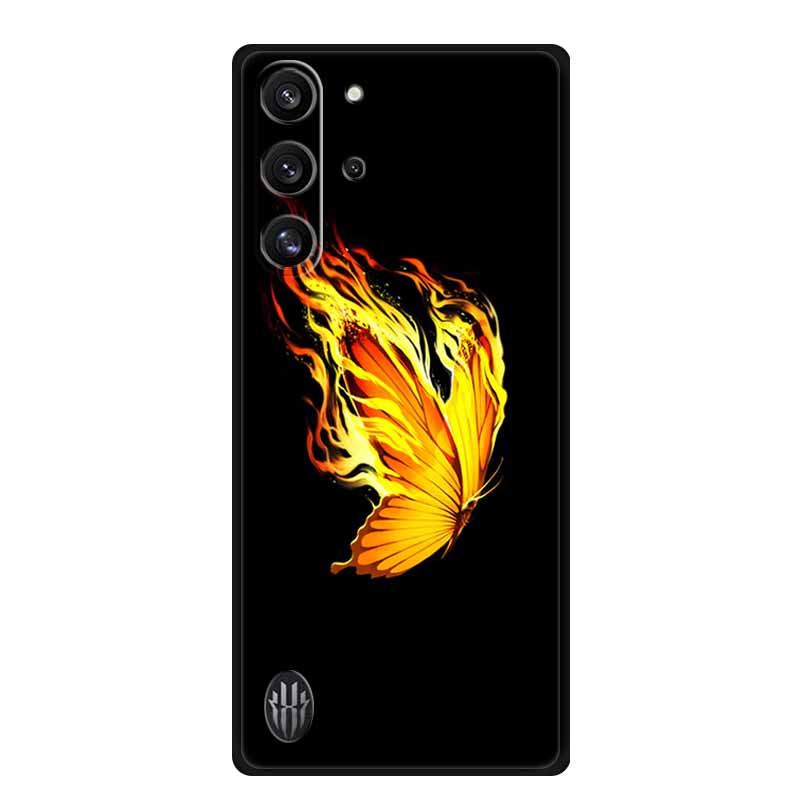Für ZTE nubia Red Magic 10 Pro 5G Hülle Tiere Weiches Silikon TPU Handyhüllen Rückseite für REDMAGIC 10 Pro+ Mode Wolf Fundas