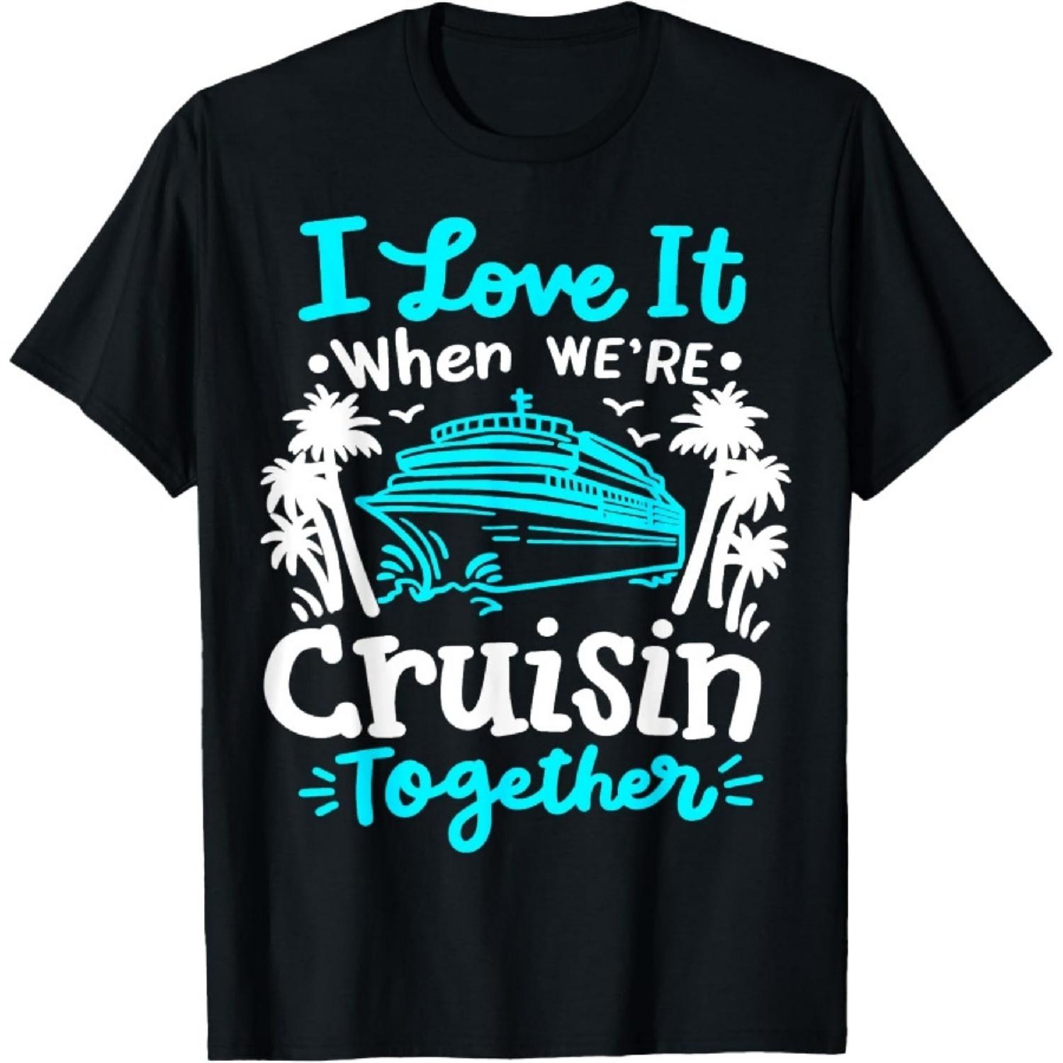 Футболка с принтом Круизный лайнер S