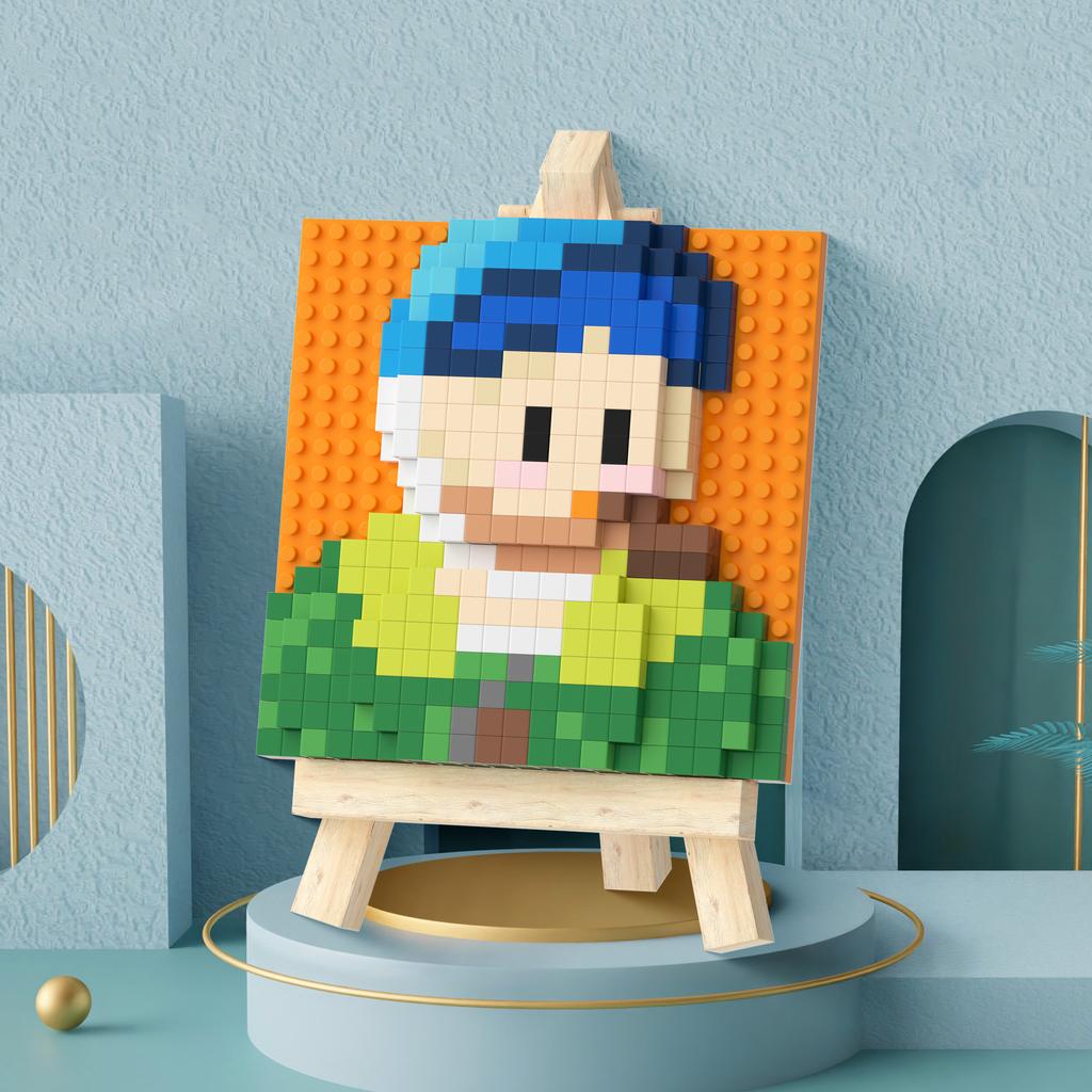 DIY Ölmalerei Bausteine - Lernspielzeug für Jungen und Mädchen - Perfektes Geschenk für kreative Köpfe