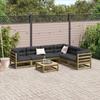 7 Piece Garden Sofa Set Pressure Treated Pine Wood