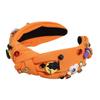 Soft Fabric Halloween Headpiece Pumpkin Witch Bat Theme For Multi Role Costume Transformations Cosplay Headband