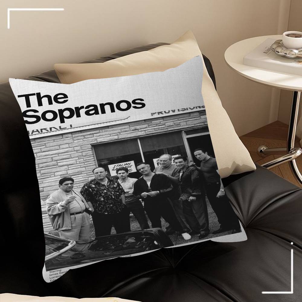Classic Movie TV Series The Sopranos Pillow Gift Home Office Decoration Bedroom Sofa Car Cushion Cover Case 45x45 30x30 cm