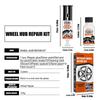 Car Rim Care Wheel Restoration Repair Kit Paint for Discs Alloy Rim Scrapes Scratches Remover Car Rim Repair Clean Motorcycle