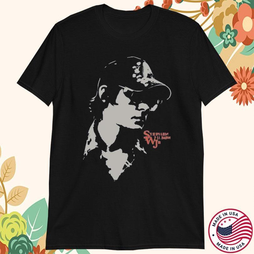 Стивен Уилсон мл. ЧЕРНАЯ футболка с коротким рукавом Все размеры от S до 5XL XA1150 Унисекс футболка L