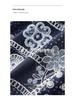 High-Quality Retro French Sequin Embroidered Denim Skirt—Slim Fit Fashion for Women