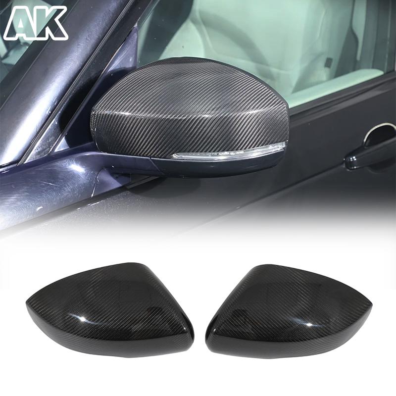 Real Carbon Fiber Fit For Land Rover Discovery 4 5 L462 Range Rover Vogue L405/Sport L494 Car Exterior Mirror Cover Caps Panel