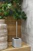 Q-BATH PREMIUM DECOR 1538 gray marble toilet brush