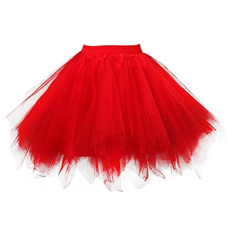 Minifaldas de Halloween Faldas de Tul Faldas Abullonadas Vestidos de Princesa Vestidos de Boda Enaguas Actuación de Danza Falda Tutú de Tul con Capas Esponjosas