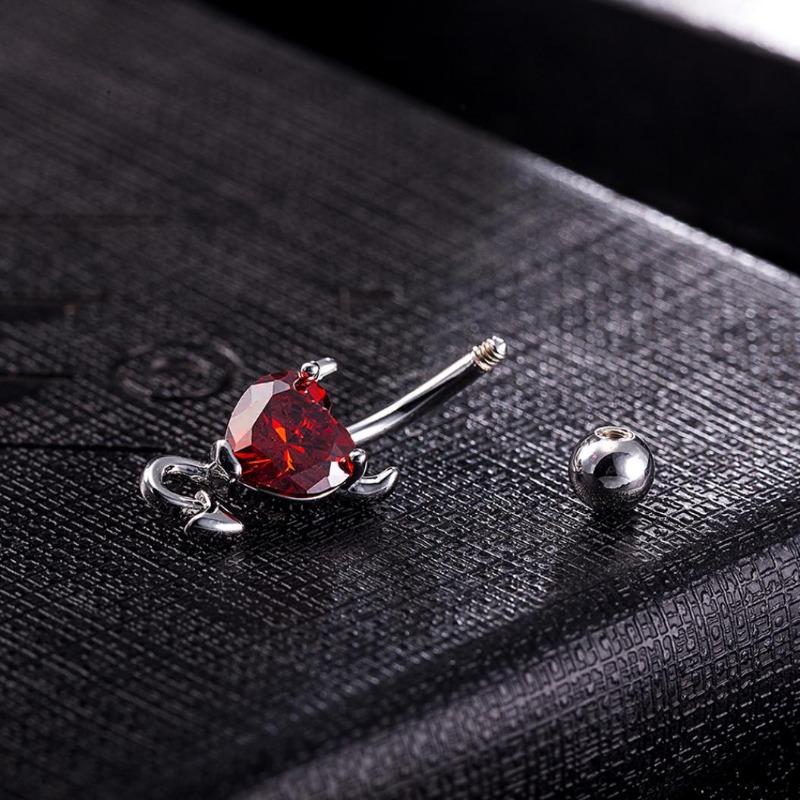 1 Stück Mode Sexy Shiny Nabel Bauchnabel Ring Strass Körper Piercing Schmuck