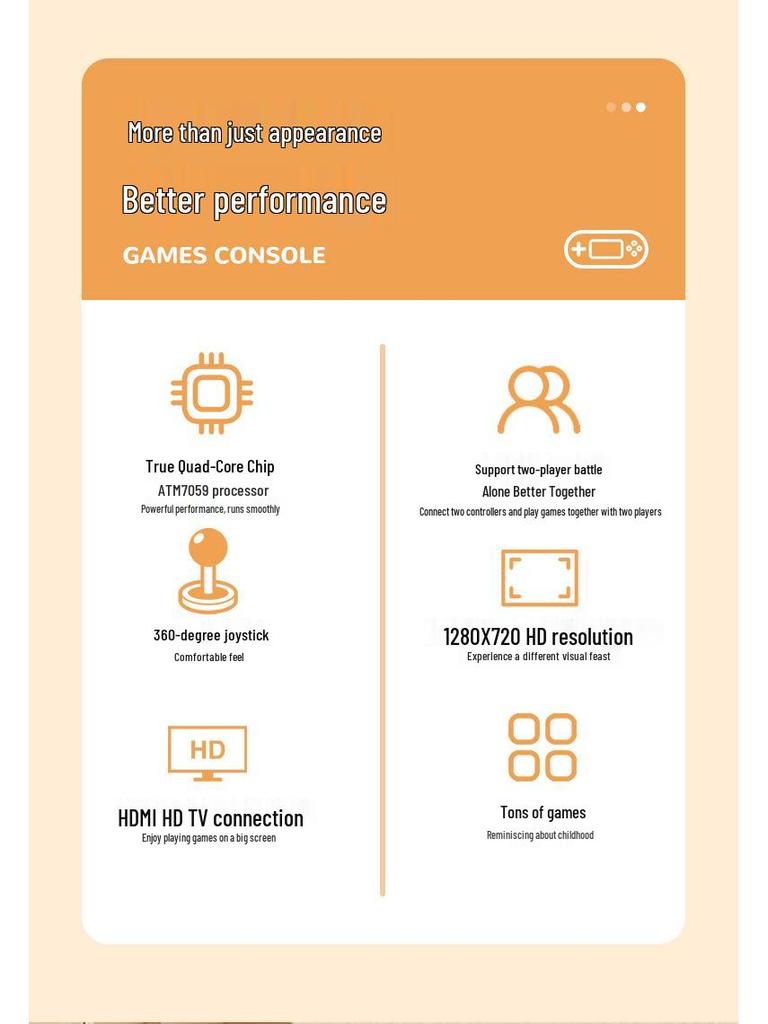 X80 Pro Handheld 7-Inch HD Arcade Emulator