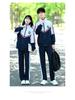 Academy-Style Junior High School Autumn Sportswear Set – Three-Piece Casual Uniform