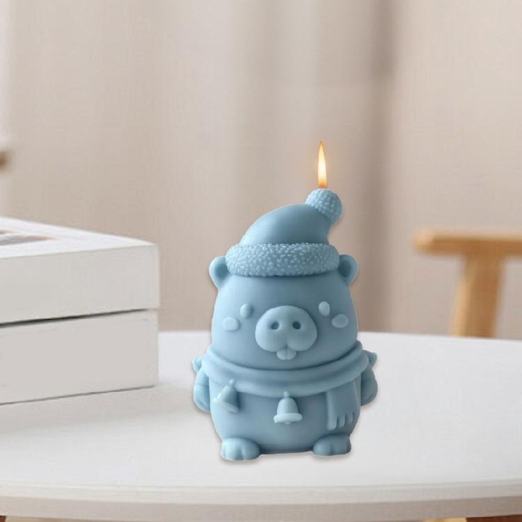 Animal Shape Silicone Molds for Epoxy Resin Handmade Candle Home Decoration Easy Demolding Silicone Soap Mould