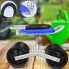 360 Grad drehbarer Gartensitz Faltbarer 360 Grad drehbarer Gartenwagen Stabiler Rollhocker Gartenarbeitsstühle für den Garten