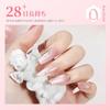 MODELONES Magnetic Cat Eye Gel with Magnetic Nail Fine Cat Eye Gel Nail Colors Gel, Magnets, Glitter, Polish, Particles, Design, 6-Color Set, UV/LED