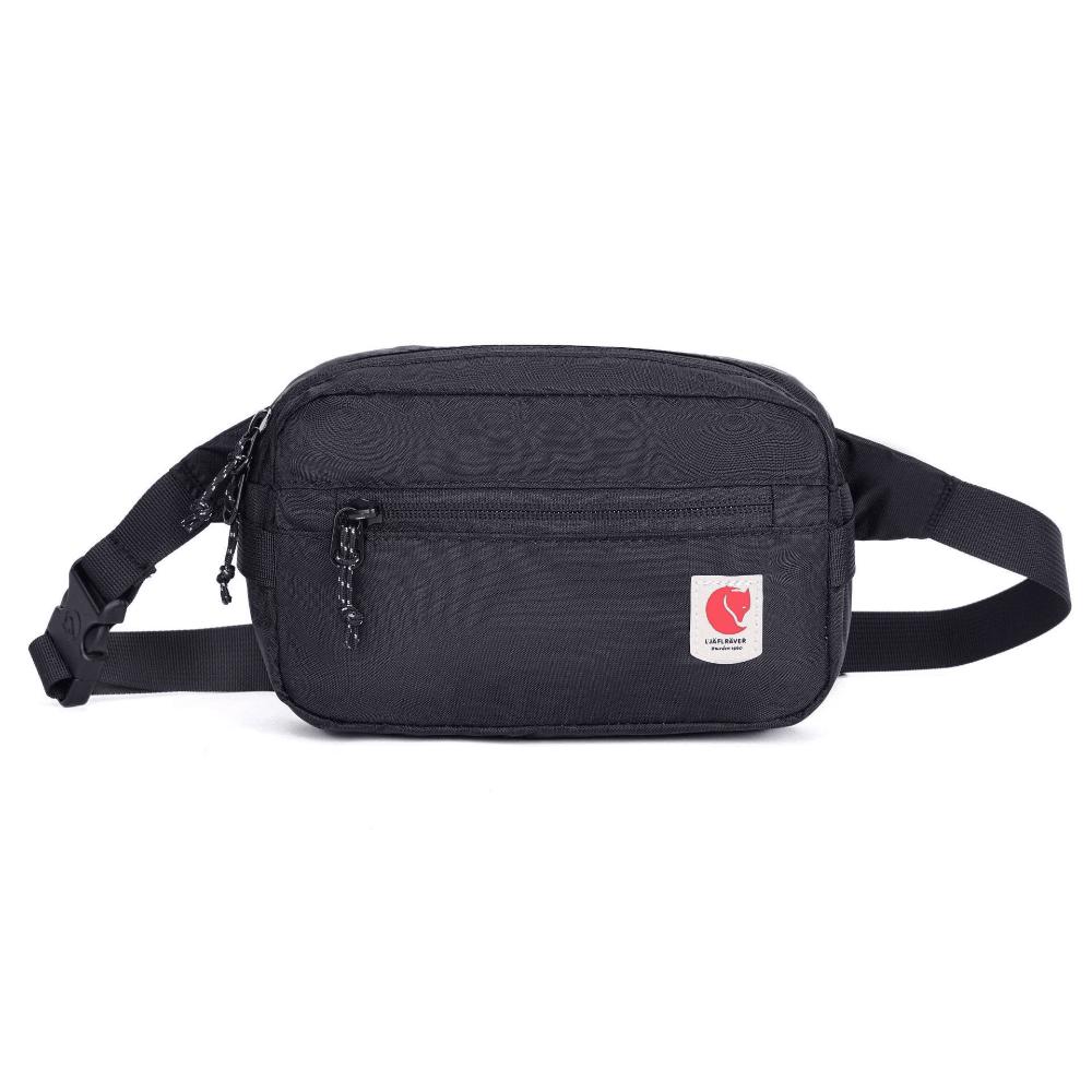 Mode Dagelijks Sport Buiten Eén Schouder Schuin Elastische Taille Tas Multifunctioneel Grote Capaciteit Waterdichte Taille Tas black, veelkleurig